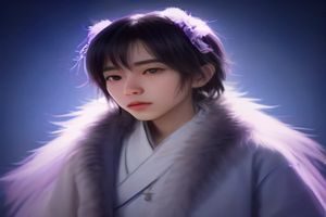 欲漫涩悬疑惊悚漫画《黑镜迷局》封面，暗调光影中神秘人物剪影的手绘风格封面